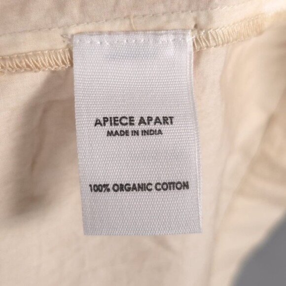 NWT APIECE APART ALDEA Smocked ORGANIC COTTON Ombre Dip Dye Mini‎ Dress MEDIUM - Picture 12 of 16